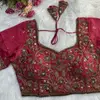 Tew Heavy Pure Soft Pure Cosmos Silk Blouses Wholesale Suppliers In Mumbai